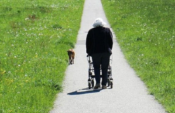 Cómo usar andadores para ancianos